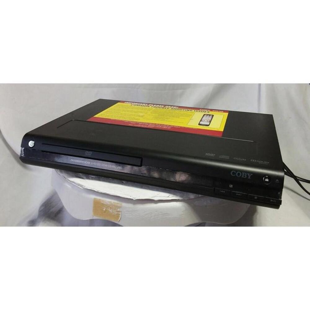 Coby DVD765 5.1 Channel Home Theater System DVD Player Black Tested